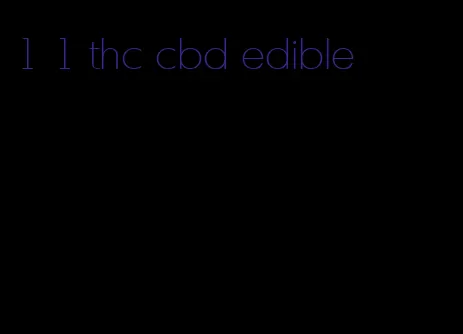 1 1 thc cbd edible