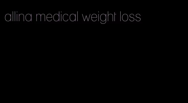 allina medical weight loss