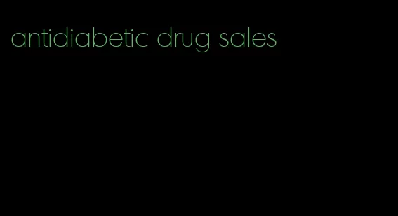 antidiabetic drug sales