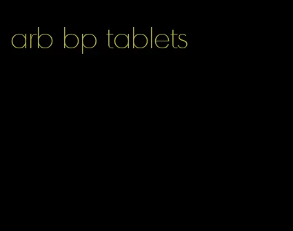 arb bp tablets