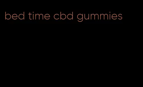 bed time cbd gummies