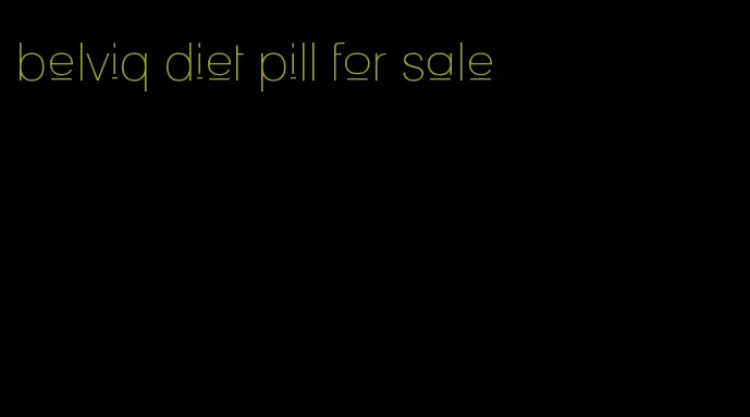 belviq diet pill for sale