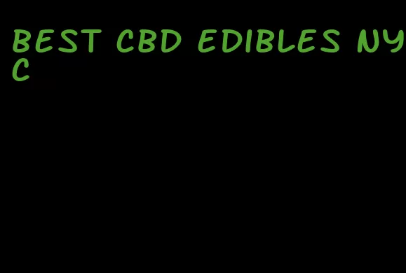 best cbd edibles nyc