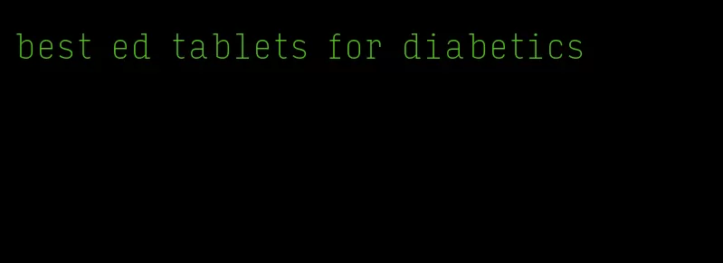 best ed tablets for diabetics