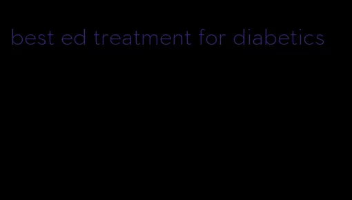 best ed treatment for diabetics