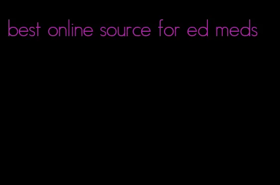 best online source for ed meds
