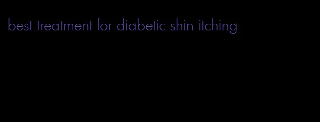 best treatment for diabetic shin itching