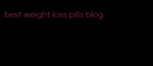 best weight loss pills blog