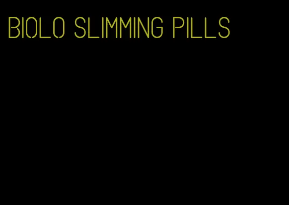 biolo slimming pills