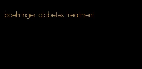 boehringer diabetes treatment