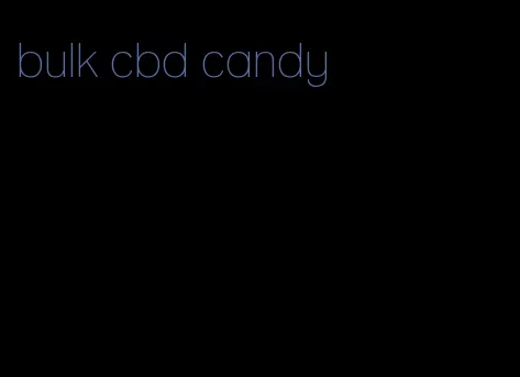 bulk cbd candy