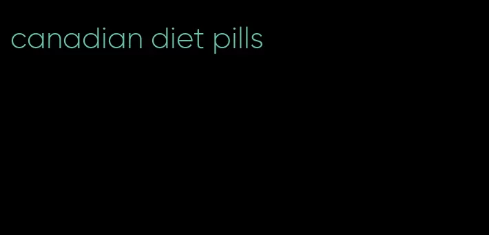 canadian diet pills