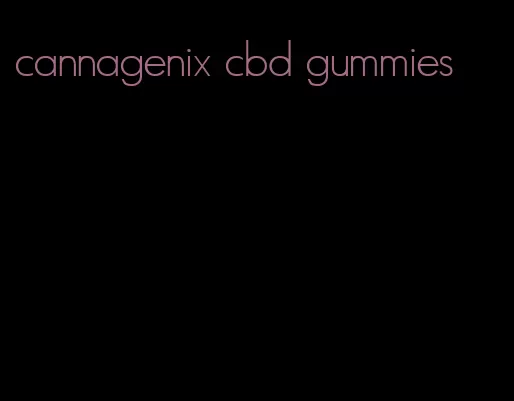 cannagenix cbd gummies