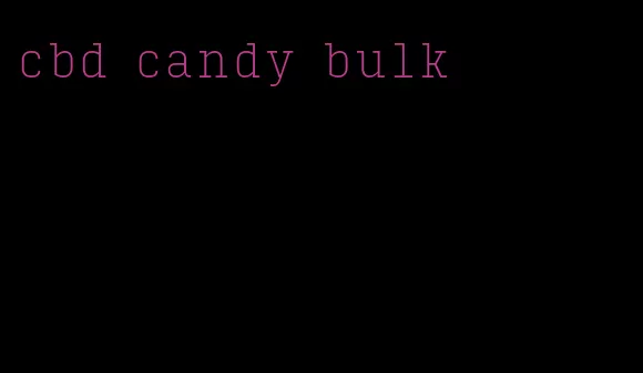 cbd candy bulk
