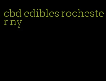 cbd edibles rochester ny