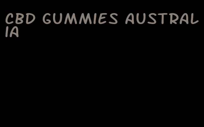 cbd gummies australia