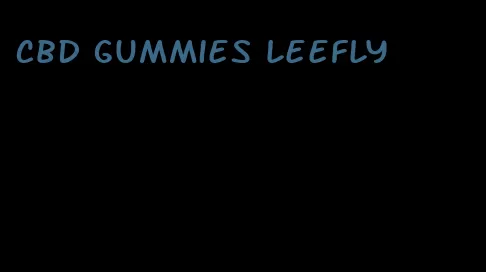 cbd gummies leefly