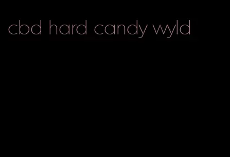 cbd hard candy wyld