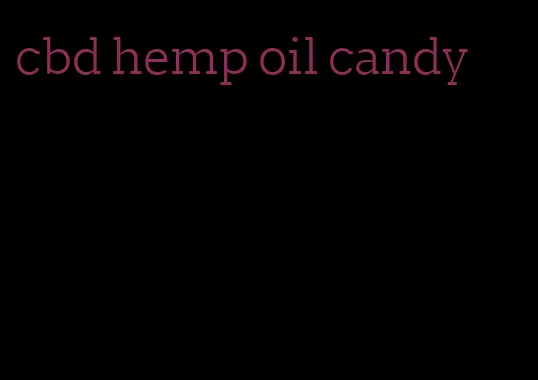 cbd hemp oil candy