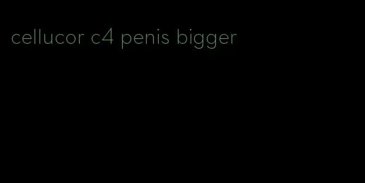 cellucor c4 penis bigger