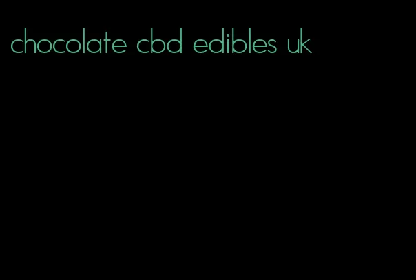 chocolate cbd edibles uk