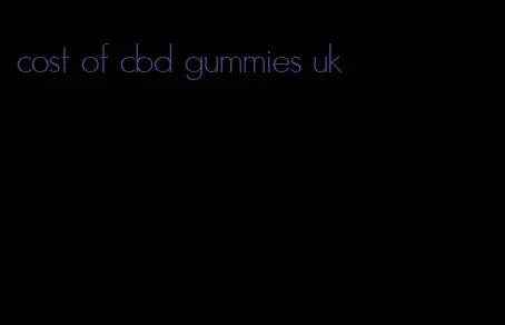 cost of cbd gummies uk