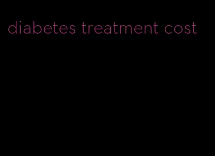 diabetes treatment cost