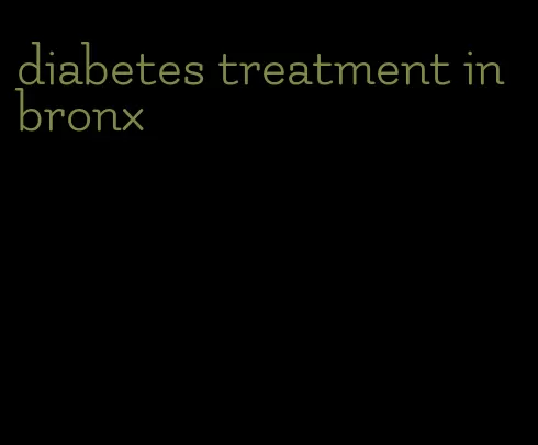 diabetes treatment in bronx