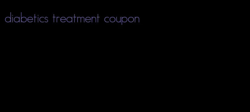 diabetics treatment coupon