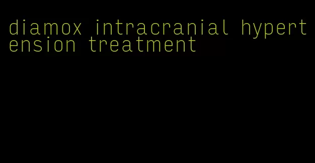diamox intracranial hypertension treatment