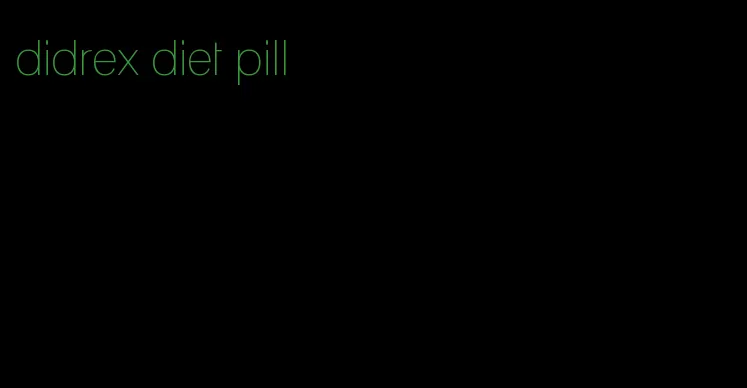 didrex diet pill