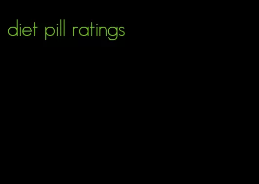 diet pill ratings