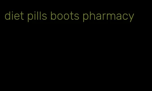 diet pills boots pharmacy