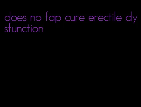 does no fap cure erectile dysfunction