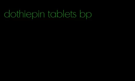 dothiepin tablets bp