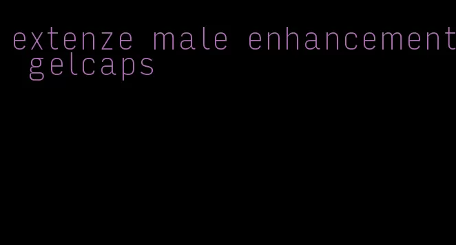 extenze male enhancement gelcaps