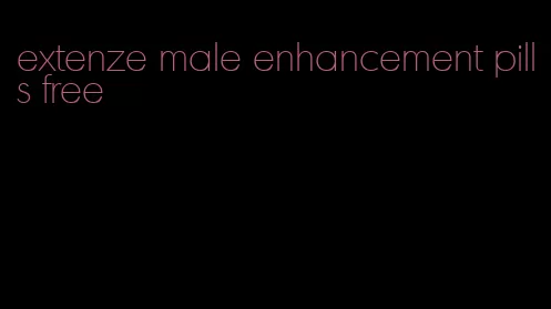extenze male enhancement pills free