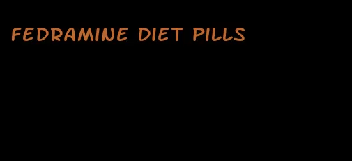 fedramine diet pills