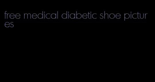 free medical diabetic shoe pictures