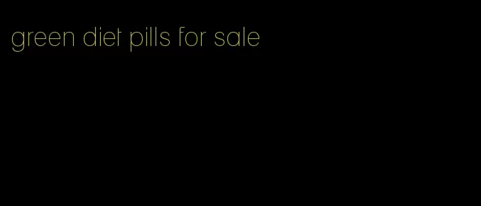 green diet pills for sale