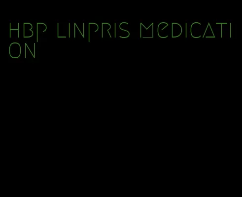 hbp linpris medication