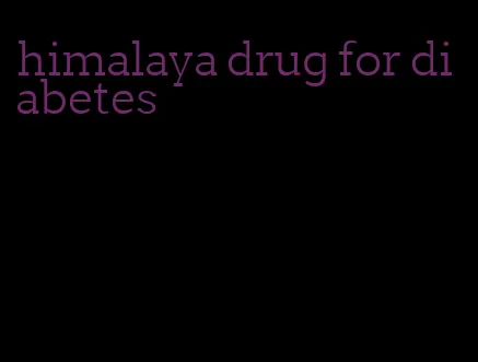 himalaya drug for diabetes