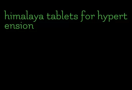 himalaya tablets for hypertension