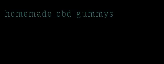 homemade cbd gummys