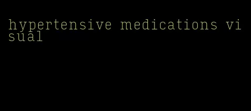 hypertensive medications visual