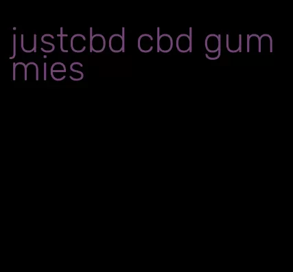 justcbd cbd gummies