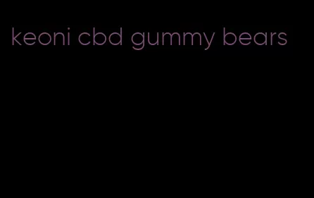 keoni cbd gummy bears