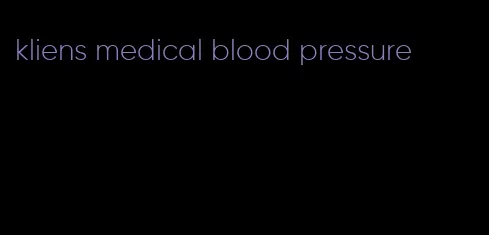 kliens medical blood pressure