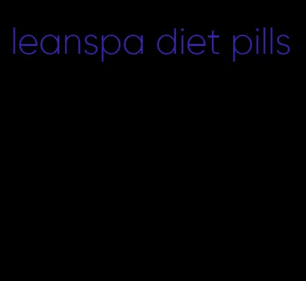 leanspa diet pills