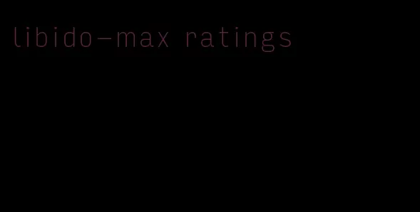 libido-max ratings